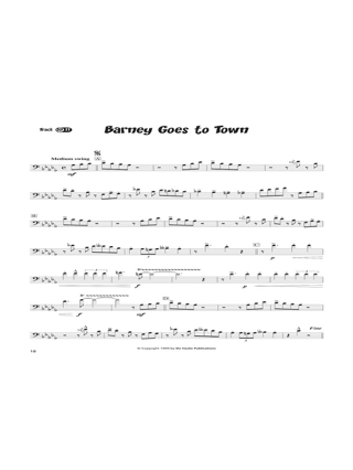 Moments Of Swing - Trombone - Rik Elings - Partition - Trombone